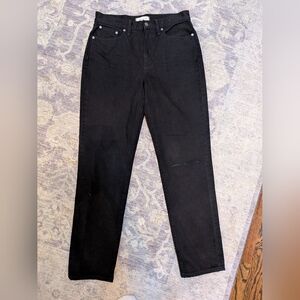Madewell Special Black Wash The Perfect Vintage Boot cut Jeans